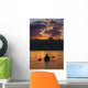 Sea Kayaking on a sublime evening Wall Mural