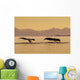 Couple Humpback Whales Lift Wall Decal