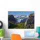 Mendenhall Glacier and the surrounding mountains provide a view Wall Mural