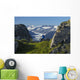 Mendenhall Glacier and the surrounding mountains provide a view Wall Mural