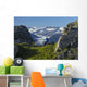 Mendenhall Glacier and the surrounding mountains provide a view Wall Mural