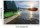Evening sea kayaking Wall Mural