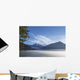 Three Kayakers Paddle Shoreline Wall Decal