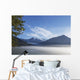 Three Kayakers Paddle Shoreline Wall Decal