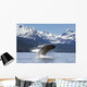 A humpback whale leaps Wall Mural