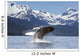 A humpback whale leaps Wall Mural