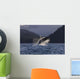 A Humpback Whale leaps Wall Mural