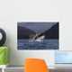 A Humpback Whale leaps Wall Mural