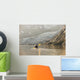 Sea kayakers paddling in evening light at Shoup Bay State Marine Park Wall Mural