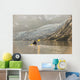 Sea kayakers paddling in evening light at Shoup Bay State Marine Park Wall Mural