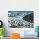 Scenic view of Shoup Glacier and Chugach Mountains Wall Mural