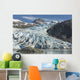 Scenic view of Shoup Glacier and Chugach Mountains Wall Mural