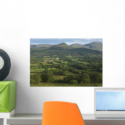 View from Glen of Aherlow towards Galtee Mountains Wall Mural