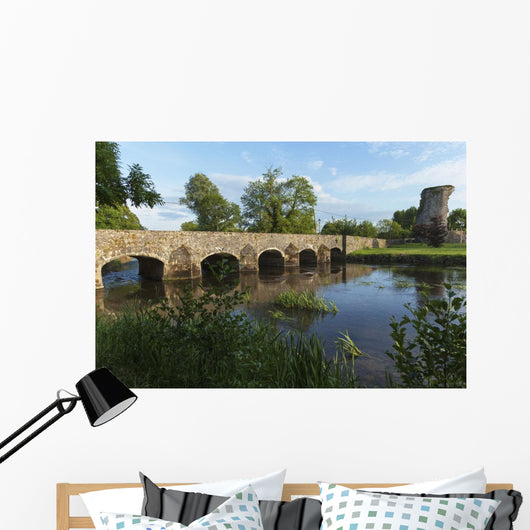 Stone bridge over River Suir Wall Mural