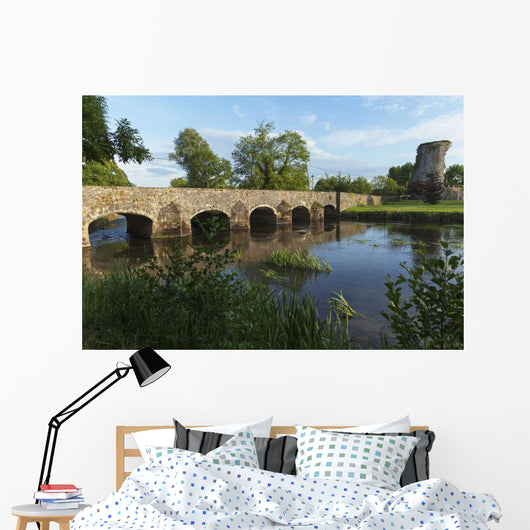 Stone bridge over River Suir Wall Mural