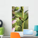 A Ladybug Beetle rests on Foxglove Wall Mural