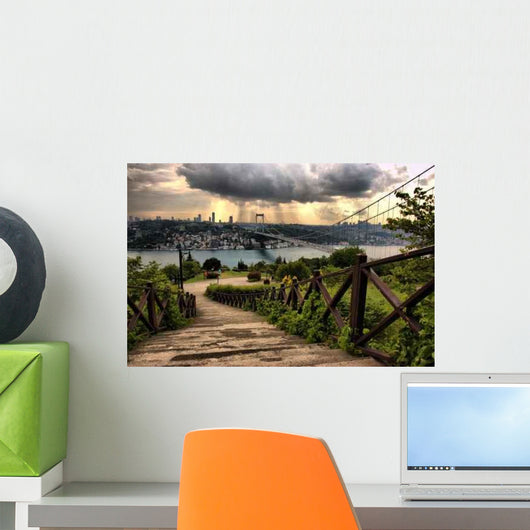 Bosporus before Raining Wall Decal