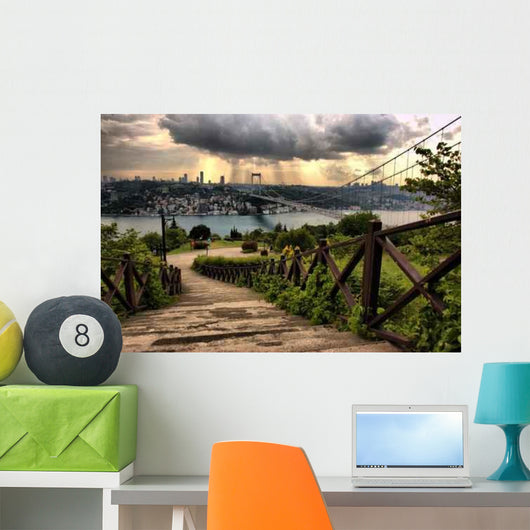 Bosporus before Raining Wall Decal