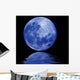 Blue Moon Wall Decal
