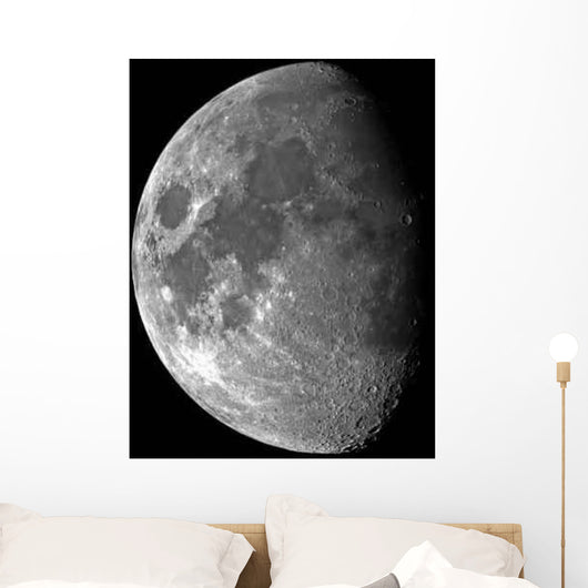 Moon Waxing Gibbous Wall Decal