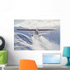 View of a Super Cub air taxi at Tanaina Glacier Wall Mural
