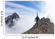 Backcountry skier on West Twin Peak near Eklutna Wall Mural