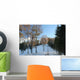 Skiing Trace Wall Mural