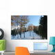 Skiing Trace Wall Mural