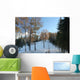Skiing Trace Wall Mural