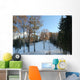 Skiing Trace Wall Mural