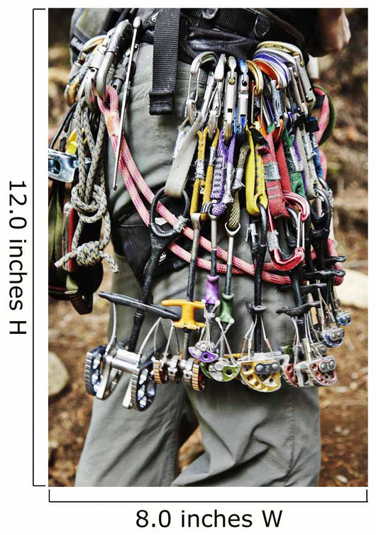 Rock climbing equipment in the Adirondacks Wall Mural