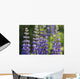 Bluebonnet lupine Wall Mural