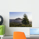 Panoramic view of Mount Batur from Kintamani, Bali, Indonesia Wall Mural