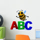3D ABC Bee Wall Decal