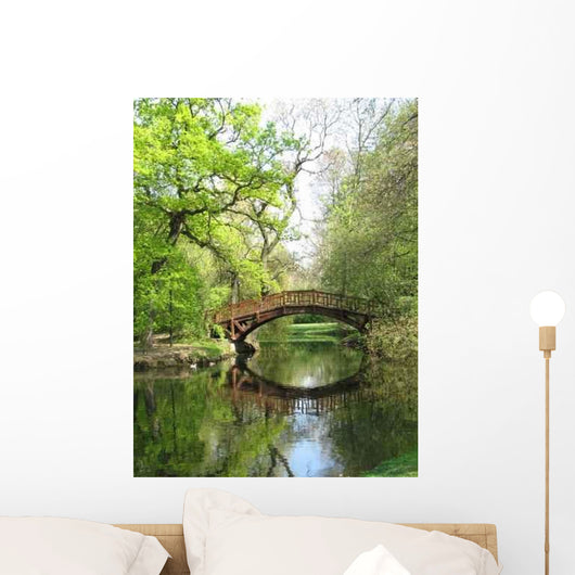 Romantic Bridge Countryside Wall Decal Design 1