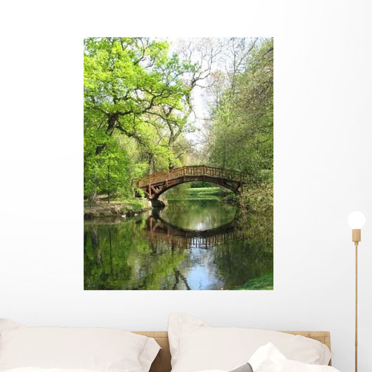 Romantic Bridge Countryside Wall Decal Design 1