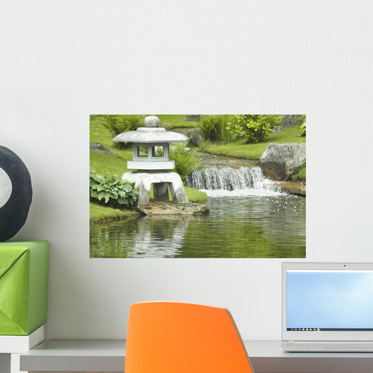Japanese Garden Wall Decal Design 2