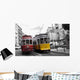 Old-time Tramway Lisbon Wall Decal