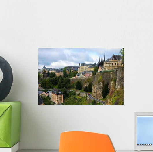 Luxembourg City Wall Decal