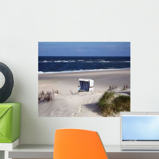Strandkorb Wall Decal