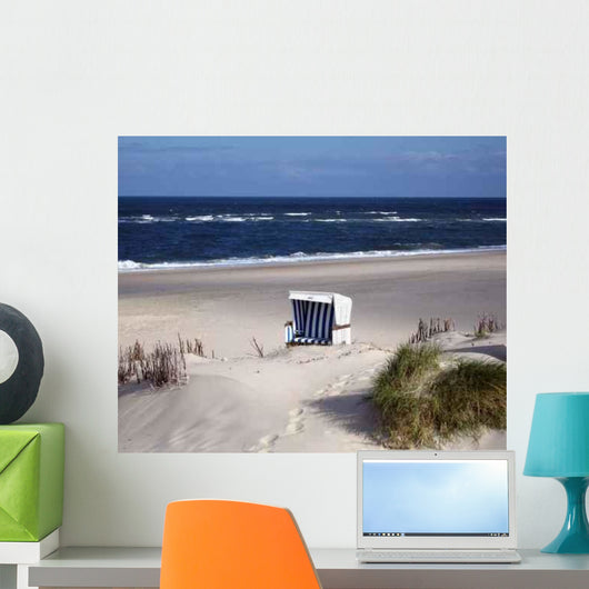 Strandkorb Wall Decal