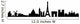 Paris Skyline Wall Decal
