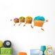 Cupcakes Wall Decal