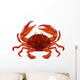 Red crab Wall Decal