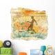Beach Decals - Summer Scene Retro Wall Decal