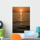 Tramonto Mare Verticale Wall Mural
