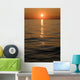 Tramonto Mare Verticale Wall Mural