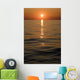 Tramonto Mare Verticale Wall Mural
