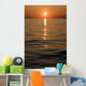Tramonto Mare Verticale Wall Mural