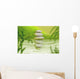 Zen Stones Spa Bamboo Balance Wall Mural